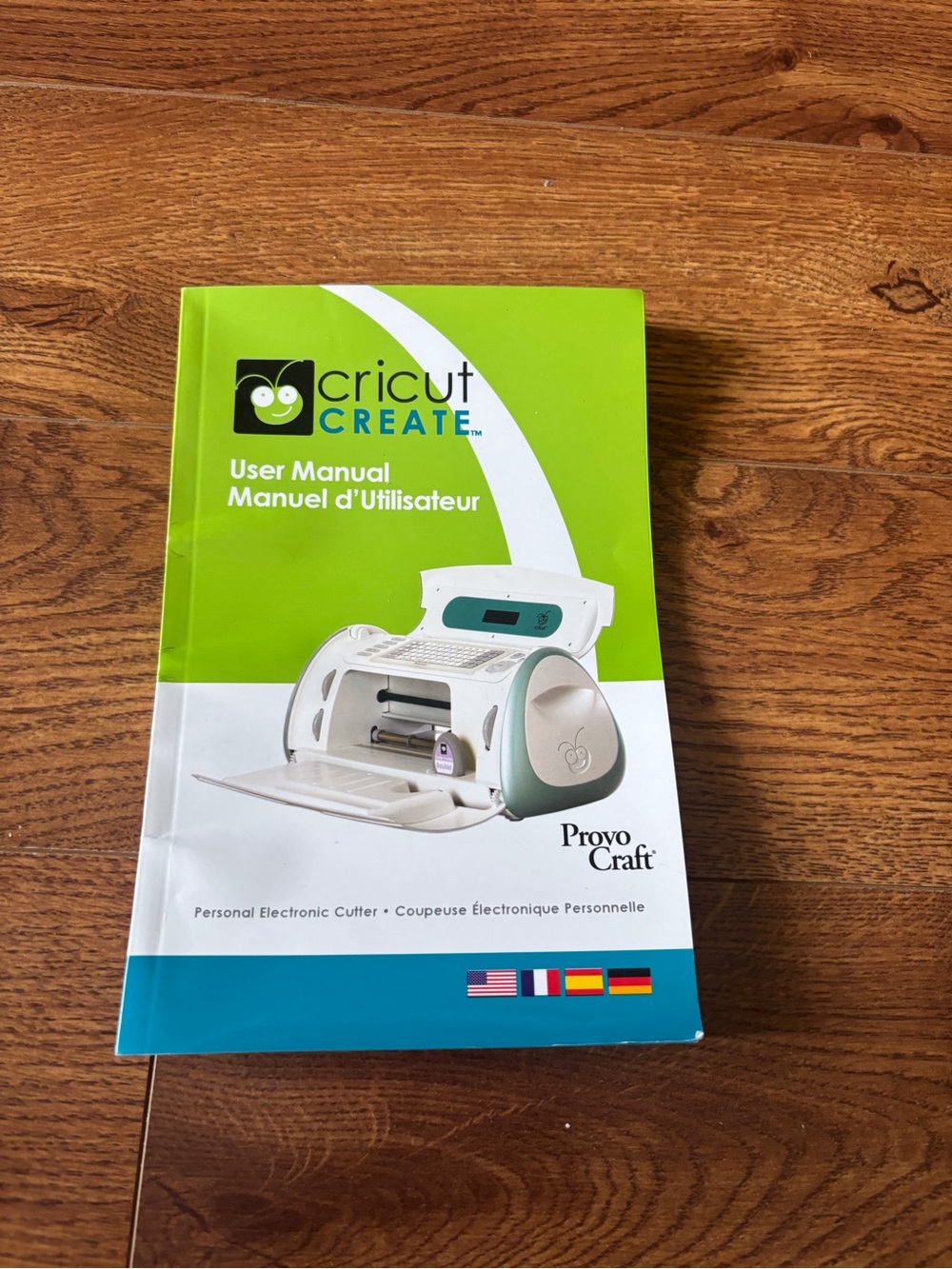 Cricut Create User Manual – Green & White